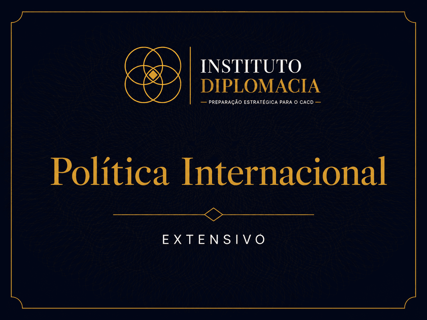 Extensivo Política Internacional