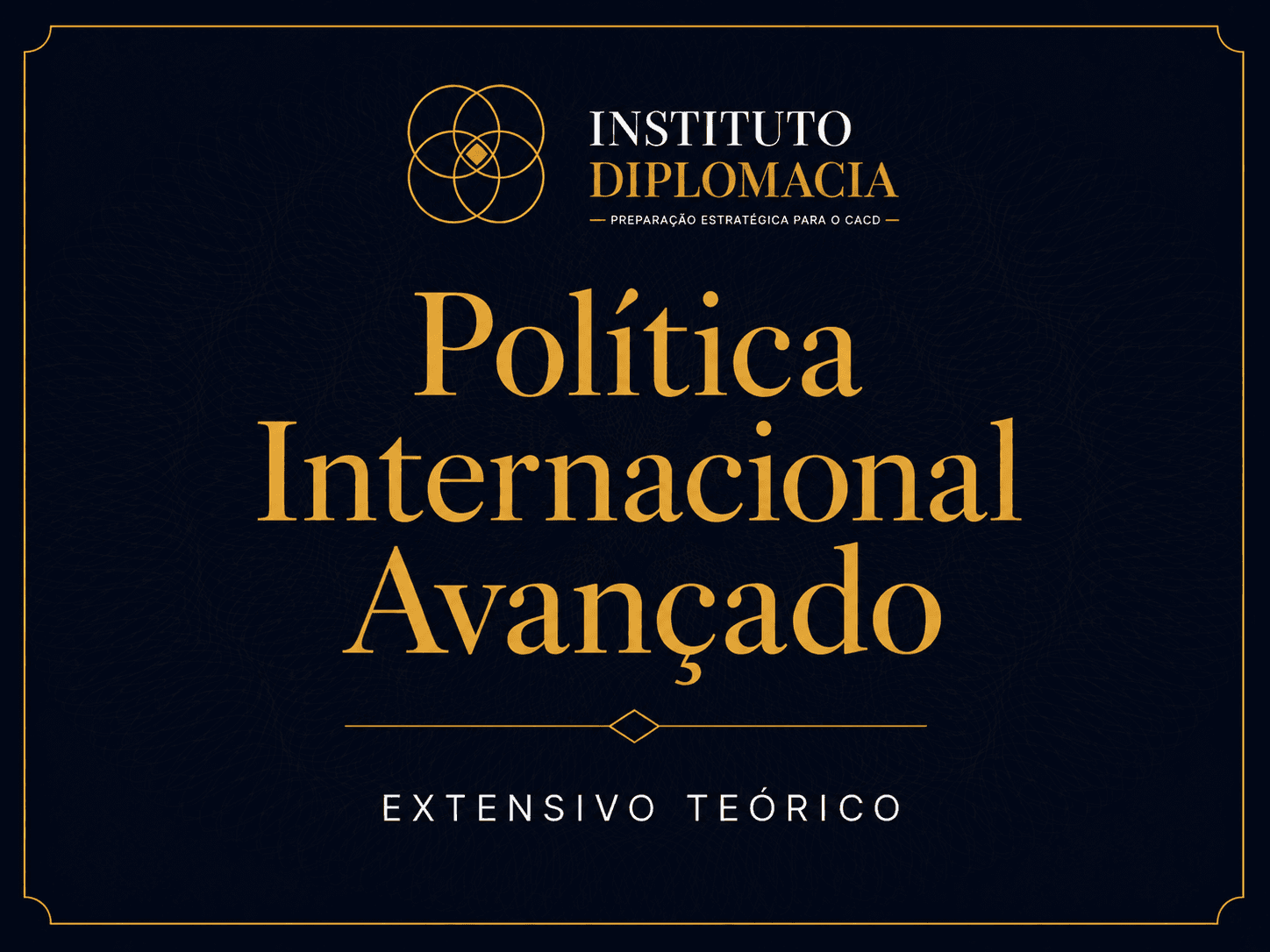 Política Internacional Avançado