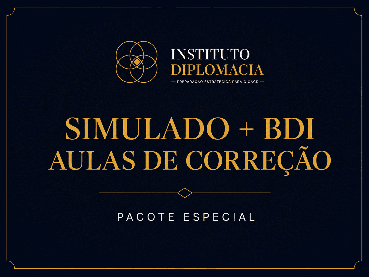 Simulado + BDI + Aulas de Correção