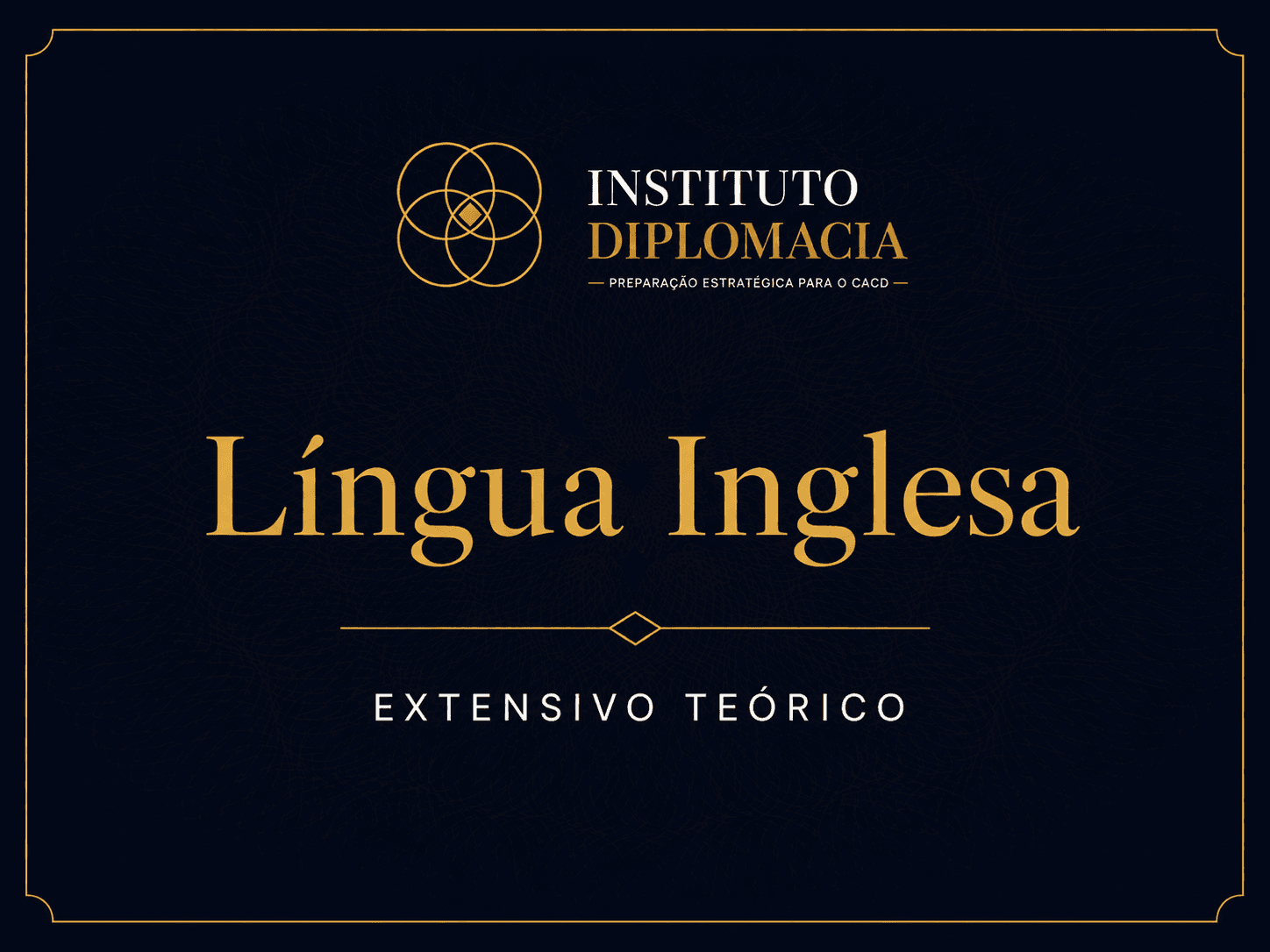 Extensivo Teórico Língua Inglesa